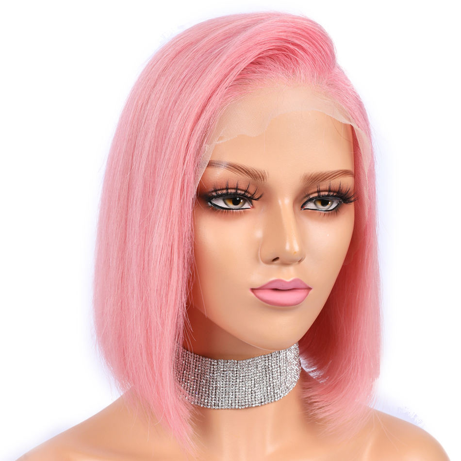 13x4 Dentelle Transparente Rose