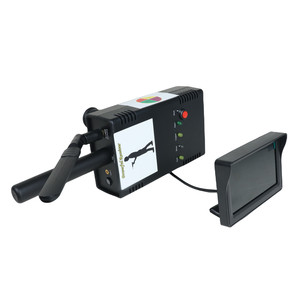 เครื่องตรวจจับโลหะพร้อมจอแสดงผล HD การเชื่อมต่ออินเตอร์เน็ตไร้สายสำหรับการตรวจจับทองคำและเงินใต้ดิน ผู้ใหญ่ใช้พลาสติก ABS สีดำ - Product Image 4