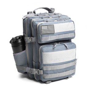 LAMGOYI Armazenamento Prep Mens Gimnasio Parche Refrigerado Fitness Crossfit Refeição Tático Mochilas Lobo Pak Velcro Mochila - Product Image 2