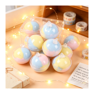 Elegant Clear Stress Ball High Elasticity Maltose <b>Squishy</b> Handcrafted Calming Texture Desktop Companion Pocket Relaxer - Product Image 6