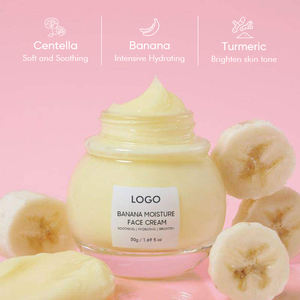 Etiqueta privada Cuidado DE LA PIEL Crema facial orgánica <span class=keywords><strong>no</strong></span> comedogénica Loción Banana Crema hidratante antienvejecimiento Crema facial para manchas oscuras - Product Image 4