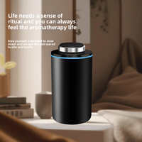 Diffuseur d'huiles essentielles électrique portable Maonoal A300 Mini, ultrasonique, sans eau, rechargeable, avec éclairage LED, purificateur d'air