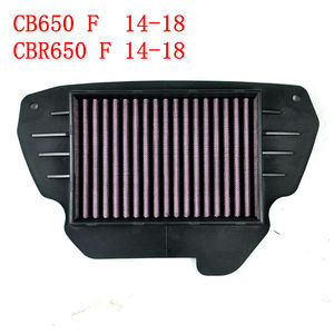 Filtro de entrada de aire reutilizable para motocicleta, elemento limpiador para Honda CB650F, CBR650F, FA, 2014-2018, <span class=keywords><strong>CB</strong></span> <span class=keywords><strong>650F</strong></span>, CBR <span class=keywords><strong>650F</strong></span> - Product Image 4