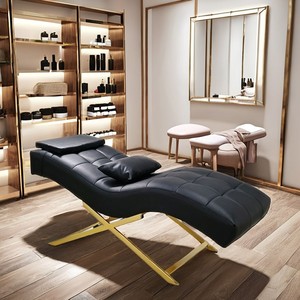 Cama de Extensión de Pestañas Blanca Personalizable Unirelax con Reposacabezas Ajustable para Salón, Diseño Moderno, Cama de Belleza Facial para Pestañas - Product Image 3