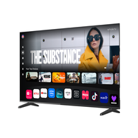 Boîtier intelligent Android 4K UHD 100 "LED TV Full Metal Bezel Frame 2G + 16G Memory Air Cast Lan BT Function DVT Television