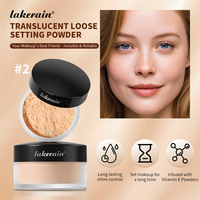 Poudre libre minérale premium pour le visage, contrôle du sébum, fini mat, adaptée à plusieurs tons de peau, anti-bavures, tenue longue durée toute la journée