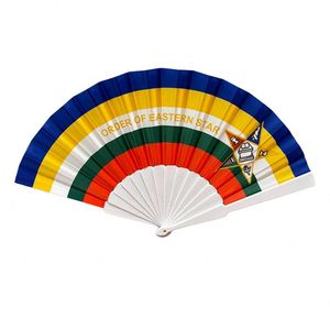 Abanicos de mano plegables españoles de plástico para fiestas, bailes de graduación y bodas - Product Image 4