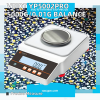 Balance analytique numérique électronique à écran tactile en gros d'usine 5000g/0.01g affichage LCD étalonnage externe OEM ODM