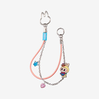 Authentique Popmart Les Monstres Échec et Mat Pendentif Boîte Mystère Figurines Personnalisées Adorables Labubu Dessin Animé Jouets Tendance Cadeaux