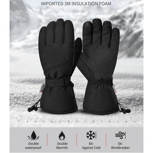 Gants de ski personnalisés avec logo, écran tactile, doublure en velours pour plus de chaleur et imperméables - Product Image 4