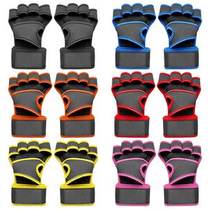 Gants de Sport unisexes, antidérapants, de grande taille, avec enfilement de la moitié des doigts - Product Image 6