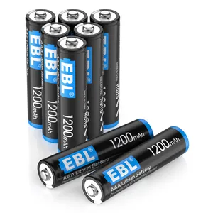 8PCS 1200mAH AAA 배터리 리튬 이온 알카라인 배터리 1.5v 드라이 리튬 이온 배터리