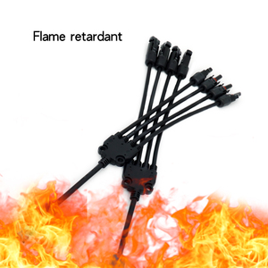 Conectores Solares XLPO de Cobre 10AWG, Cable Precableado en Y de 1 Macho a 4 Hembras, M/<span class=keywords><strong>FFF</strong></span> y <span class=keywords><strong>F</strong></span>/MMM, IP68, Cables de Extensión para Paneles Solares - Product Image 5