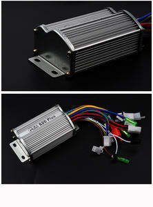 وحدة تحكم دراجة كهربائية من الألومنيوم ببطارية ليثيوم أيون، 6 موسفيت كبيرة، 36 فولت/48 فولت، 350 واط، ذكية ثنائية الوضع بدون فرش - Product Image 5