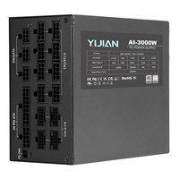 PSU Switching Daya Tinggi 80Plus Platinum ATX 3000W 24pin untuk PC Desktop Tersedia