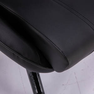 <span class=keywords><strong>Fauteuil</strong></span> de jeu ergonomique inclinable de luxe en cuir noir confortable pour le gaming professionnel - Product Image 4