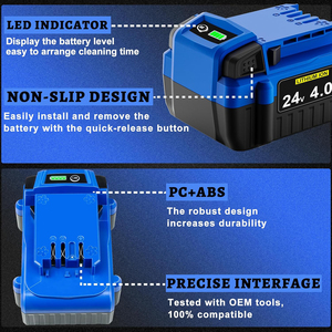 Nhà Máy Tùy Chỉnh 24V 40V 80V Pin Thay Thế Cho <span class=keywords><strong>Kobalt</strong></span> Pin Lithium Ion Tương Thích Với <span class=keywords><strong>Kobalt</strong></span> Điện Không Dây Công Cụ - Product Image 3