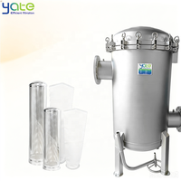 Filtre multi-sacs SS304 SS316 pour machine industrielle de filtration de condensat d'usine de carboneatation de calcium