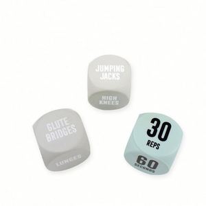 Balle anti-stress très vendue, balle anti-stress promotionnelle en forme de dés, impression personnalisée - Product Image 1