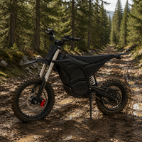 Moto tout-terrain électrique pour adultes M7, 60V 72V, transmission directe, vitesse maximale de 80 km/h, frein à disque hydraulique, moto de cross-country
