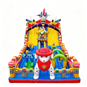 Castillo Inflable <span class=keywords><strong>de</strong></span> PVC para Uso Doméstico, Precio <span class=keywords><strong>de</strong></span> Fábrica Douerfei, Casa <span class=keywords><strong>de</strong></span> Brinco con Tobogán, Combinación Divertida, Uso Comercial para 200 Personas, para Familias - Product Image 2