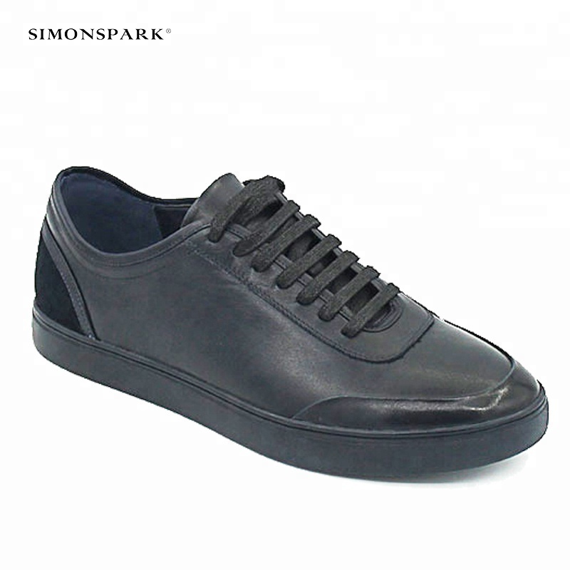 décontracté running chaussures en cuir pour hommes en cuir véritable chaussures de sport hommes baskets décontractées