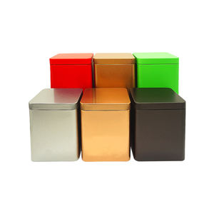 定制方形印刷铁盒金属包装盒用于茶叶、藏红花、圣诞饼干等批发铁盒礼品盒包装金属 - Product Image 4