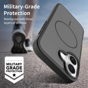 Funda Protectora para Teléfono con Diseño Magnético de TPU+PC+N52, Sensación de Piel, para <span class=keywords><strong>iPhone</strong></span> 17 Pro Max, Fundas Para <span class=keywords><strong>iPhone</strong></span> - Product Image 5