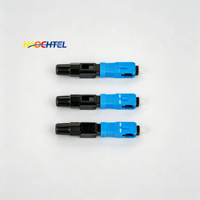 Conector de Fibra Óptica SC UPC para Red de Acceso de Banda Ancha FTTH, Conector Rápido de Fibra Óptica