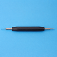 Tournevis de précision à double extrémité 80 mm en acier au carbone, outil de réparation de montres, mini tournevis manuel pour montres et électronique