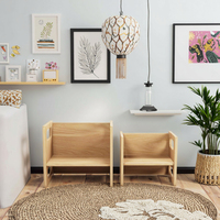 Montessori 1-3 Jahre alte Kinder Tisch & Stuhl Set Moderne Home Office & Schlafzimmer möbel für Entwöhnung & Küche