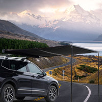 Auvent de toit rétractable quatre saisons Oxford pour 4x4, résistant aux intempéries, 2000-3000mm, protection UV50+, pour voiture