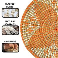Keranjang anyaman Meksiko gantungan dinding seni bunga Kamar Mandi 20x20 menginspirasi saya dekorasi rumah luar ruangan produsen ayat Set Dekorasi 3