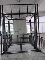 Monte-charge à rail pour l'usine de meubles Ensemble complet de levage de marchandises et de transport vertical en atelier
