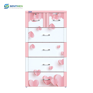 Armario de Plástico Duy Tan Tabi L con 5 Cajones, Mueble de Almacenamiento para Dormitorio, Número 259/5, Venta al Por Mayor - Product Image 2