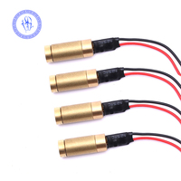 Boîtier en laiton, laser vert 5V 532nm, 50mW