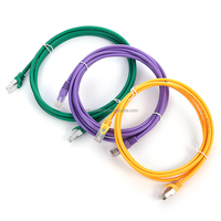 Cable de Red Cat5e con Conector Ethernet RJ45, Cable LAN para Uso en Interiores/Exteriores, FTP Blindado, Conductor Trenzado, Revestimiento de PE/PVC