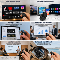 Télécommande Air Mouse à Anneau pour Doigt avec Pavé Tactile Bluetooth, Clicker de Présentation PPT pour Ordinateur Portable, Téléphone, Tablette – Vente en Gros OEM