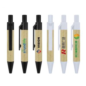 Eco-Friendly Recycled Plastic Ballpoint <b>Pen</b> 1.0mm Writing Width with Custom Logo Multi-Color Ink Novelty for Promotional Gifts - Product Image 4