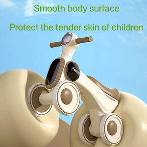 Scooter sans pédale à quatre roues pour enfants pour les tout-petits âgés de 1 à 3 ans Scooter d'apprentissage de la marche pour bébé - Product Image 4