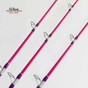 Vente en gros 7'6 "Canne à poisson-chat à action rapide pour la pêche en eau douce et en eau salée Canne à pêche <span class=keywords><strong>au</strong></span> gros avec poignée en EVA - Product Image 3