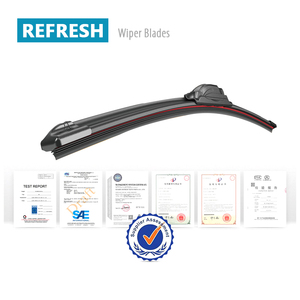 Ricambi Auto Multi Fit spazzole tergicristallo piatte parabrezza anteriore con 18 adattatori su misura Box LOW MOQ Hybrid spazzole tergicristallo - Product Image 6