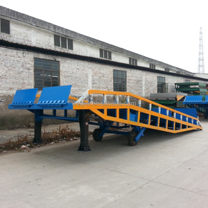 Di động thủy lực xe nâng đoạn đường nối 12 tấn tải <span class=keywords><strong>Dock</strong></span> đoạn đường nối động cơ xe kênh thép kim cương lưới có thể được mạ kẽm - Product Image 3