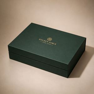 Boîte cadeau rigide magnétique avec logo personnalisé, doublure en éponge, laminage mat, emballage de luxe recyclable pour vêtements, t-shirts - Product Image 3
