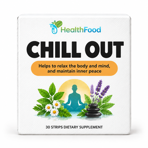 Bandes orales énergétiques ODM « Chill Out » à succès – Complément alimentaire favorisant le système immunitaire et stimulant les fonctions cognitives - Product Image 1