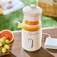 Blender Portabel Multifungsi Mini Elektrik untuk Jus Jeruk, Cold Press, USB Rechargeable, Tahan Air, untuk Luar Ruangan, Hotel, Rumah Tangga