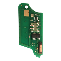 Carte de circuit imprimé de clé de voiture à distance avec puce PCF7946 433 MHz pour Renault Clio III Clio 3 Kangoo Master Modus Twingo 2006-2016 Clé à distance rabattable