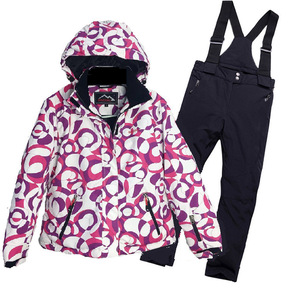 Barato transpirable impermeable a prueba de viento resistente al desgaste grueso al aire libre cálido <span class=keywords><strong>chaqueta</strong></span> de esquí para niños pantalones de esquí niños traje de esquí - Product Image 3