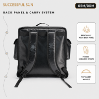 Sac à dos isotherme pour livraison de repas avec écran LED programmable, grande taille, étanche, bande réfléchissante de sécurité, vente en gros en vrac, direct usine