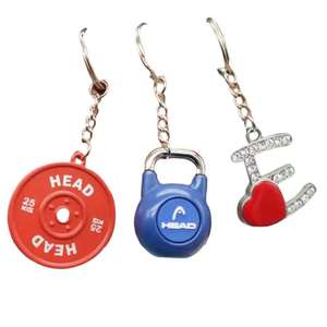 Wsnbwye maxx raquette de <span class=keywords><strong>badminton</strong></span> Anime fan cadeau organisateur de clé porte-clés souple raquettes tennis <span class=keywords><strong>wilson</strong></span> porte-clés - Product Image 1